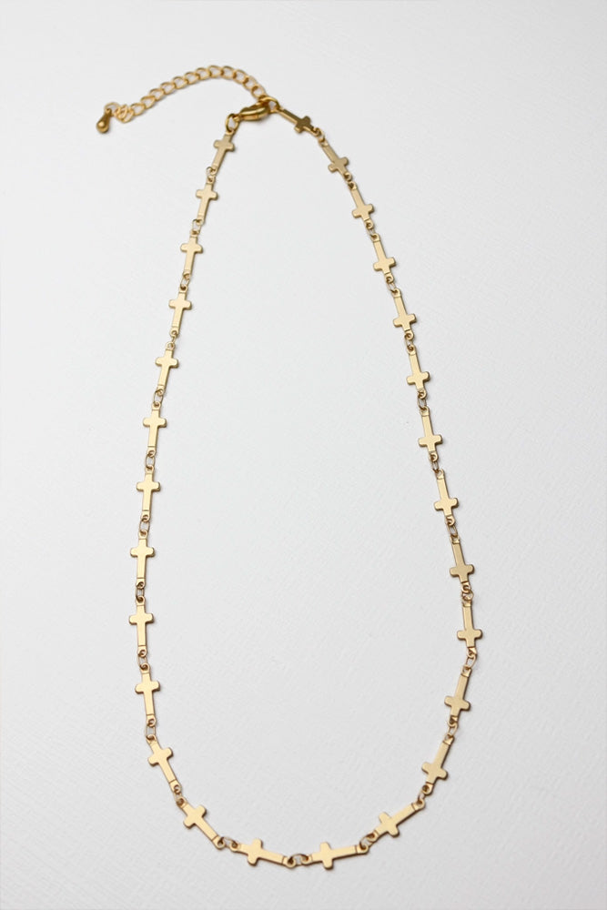 Fair-Trade Gold Never-Ending Necklace - Made by Survivors