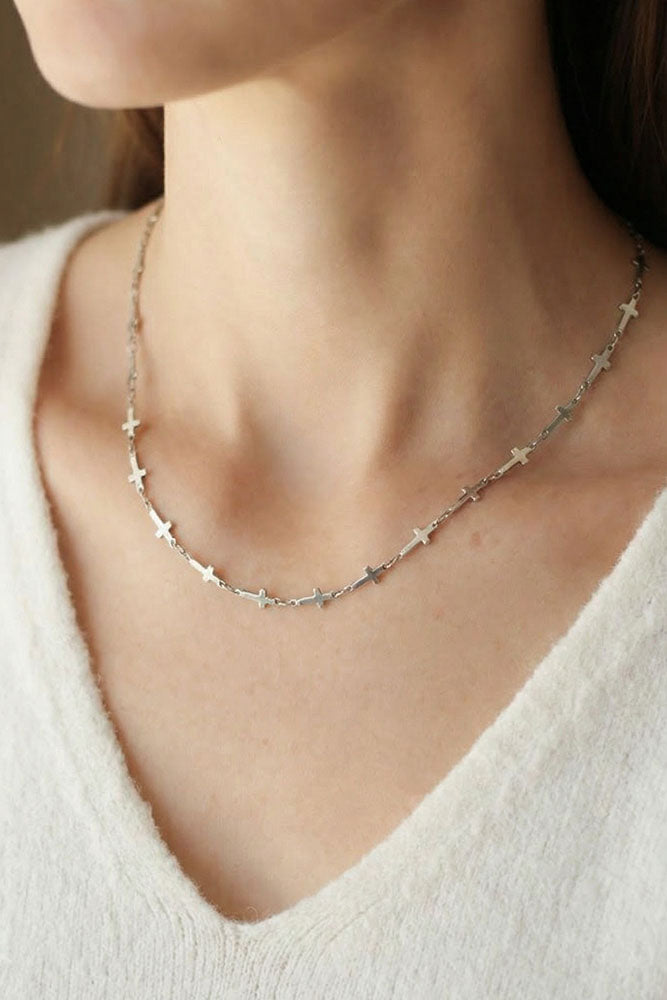 Fair-Trade Silver Never-Ending Necklace - Made by Survivors