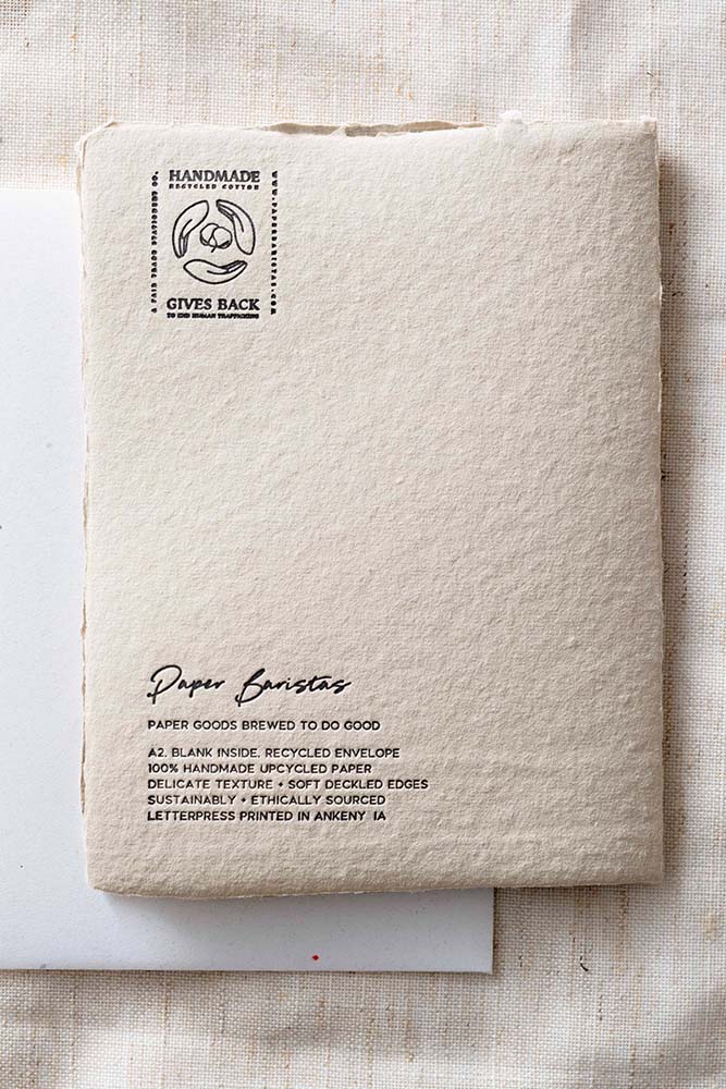 Fair-Trade Nothing Is Impossible Greeting Card