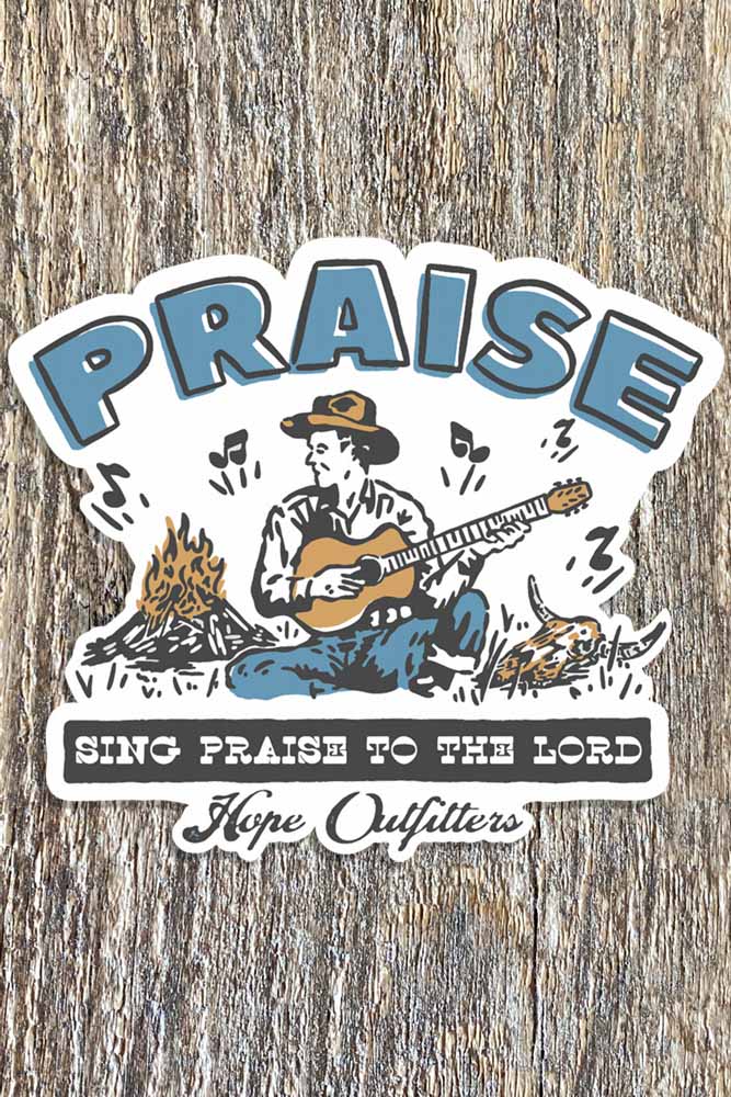 Sing to the Lord Sticker