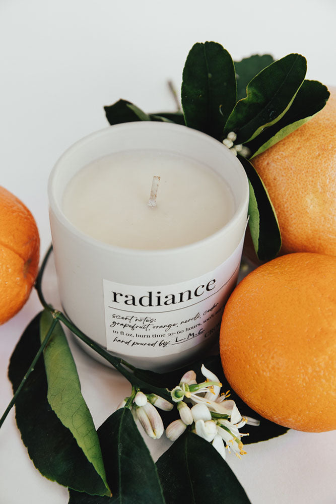 Fair-Trade Orange & Grapefruit Candle - Made By Survivors