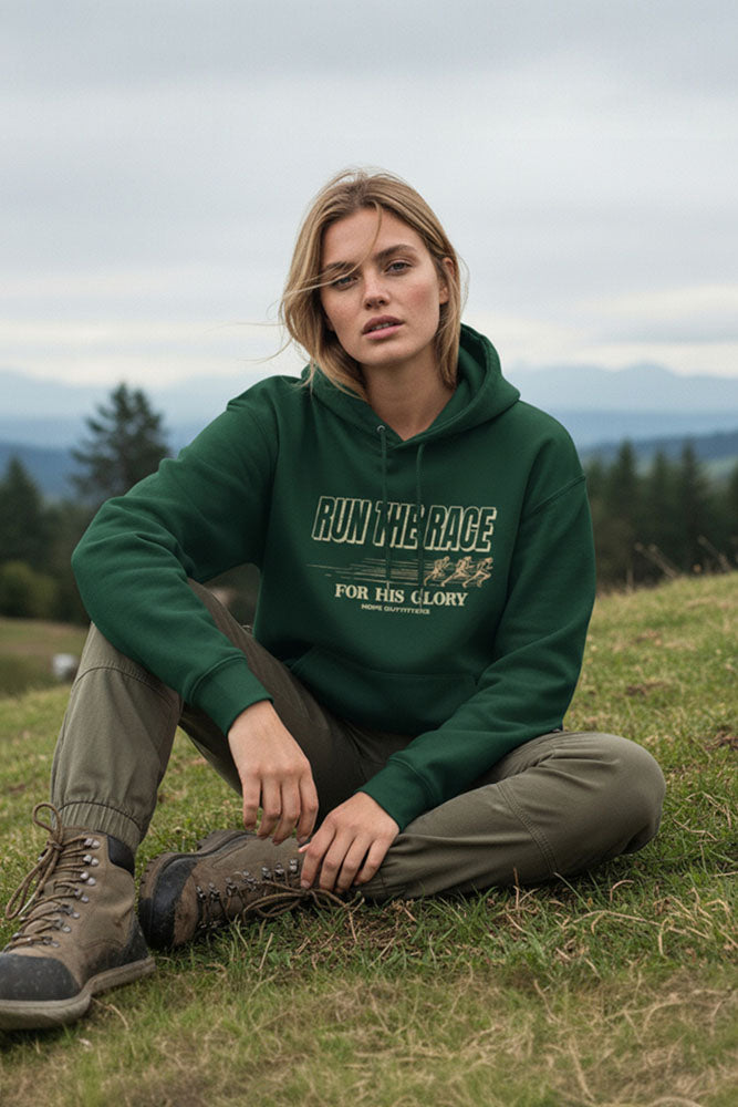 Run the Race of Faith Hoodie