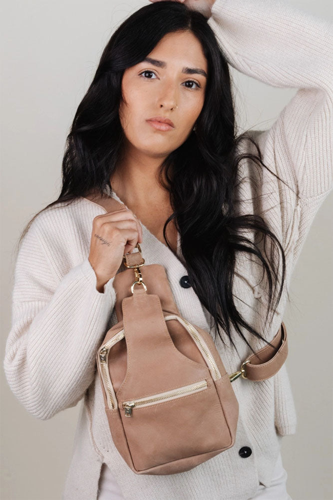 Fair-Trade Organic Genuine Leather Bag