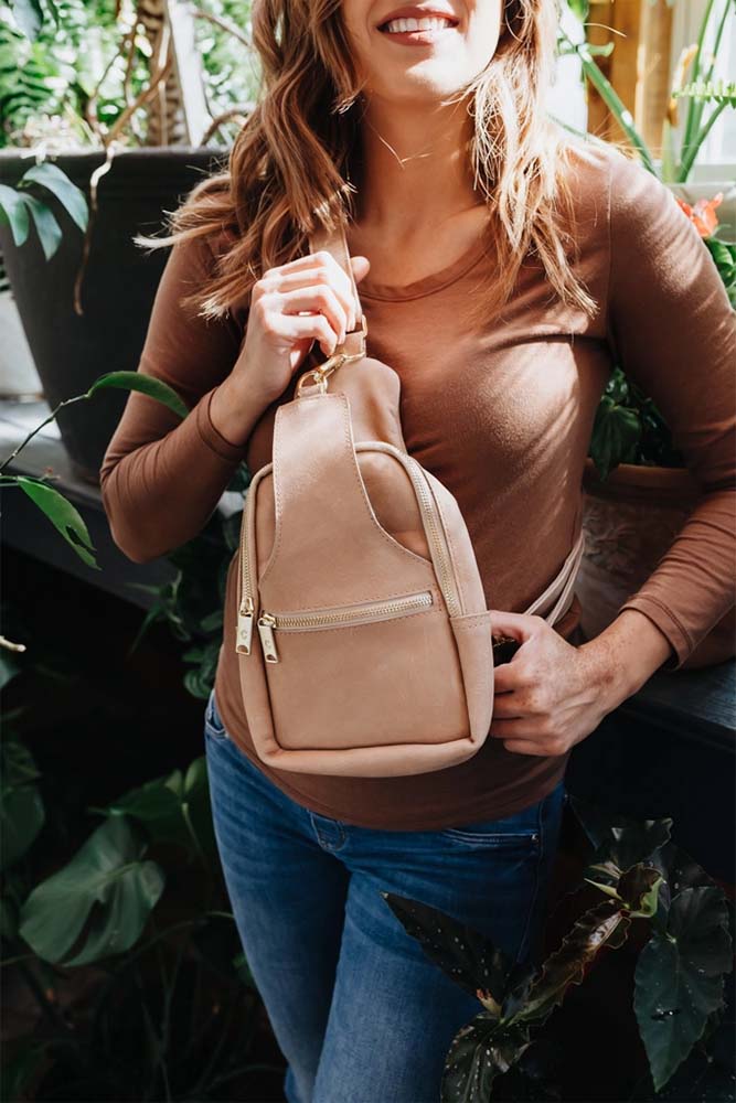 Fair-Trade Organic Genuine Leather Bag