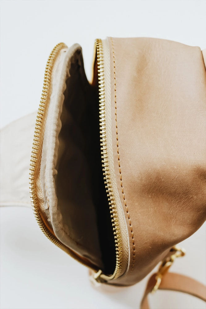 Fair-Trade Organic Genuine Leather Bag