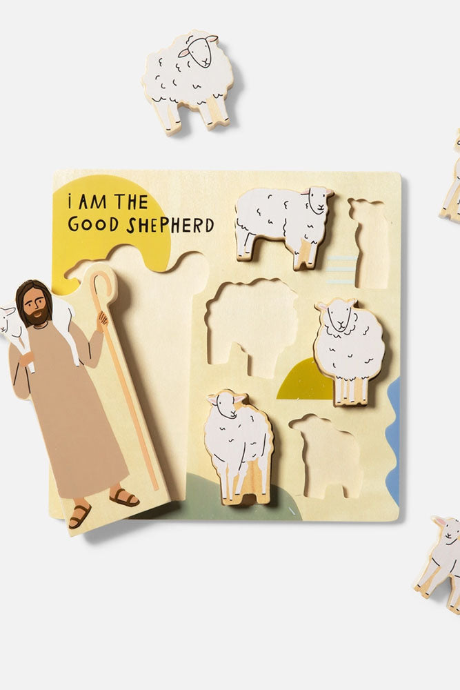 Wooden Good Shepherd Puzzle