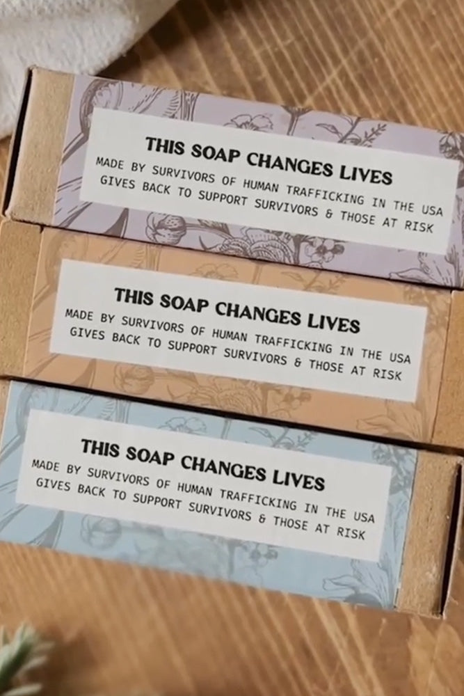 Tallow Soap - Lavender Oat - Made By Survivors