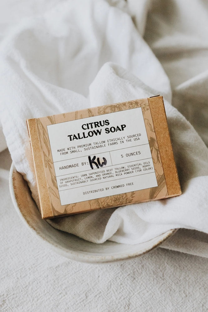 Tallow Soap - Citrus - Made By Survivors