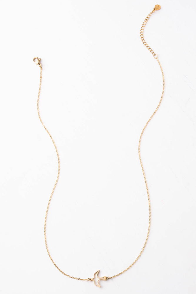 Fair-Trade Sparrow Necklace - Made by Survivors