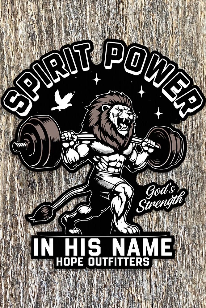 God&#39;s Power Sticker