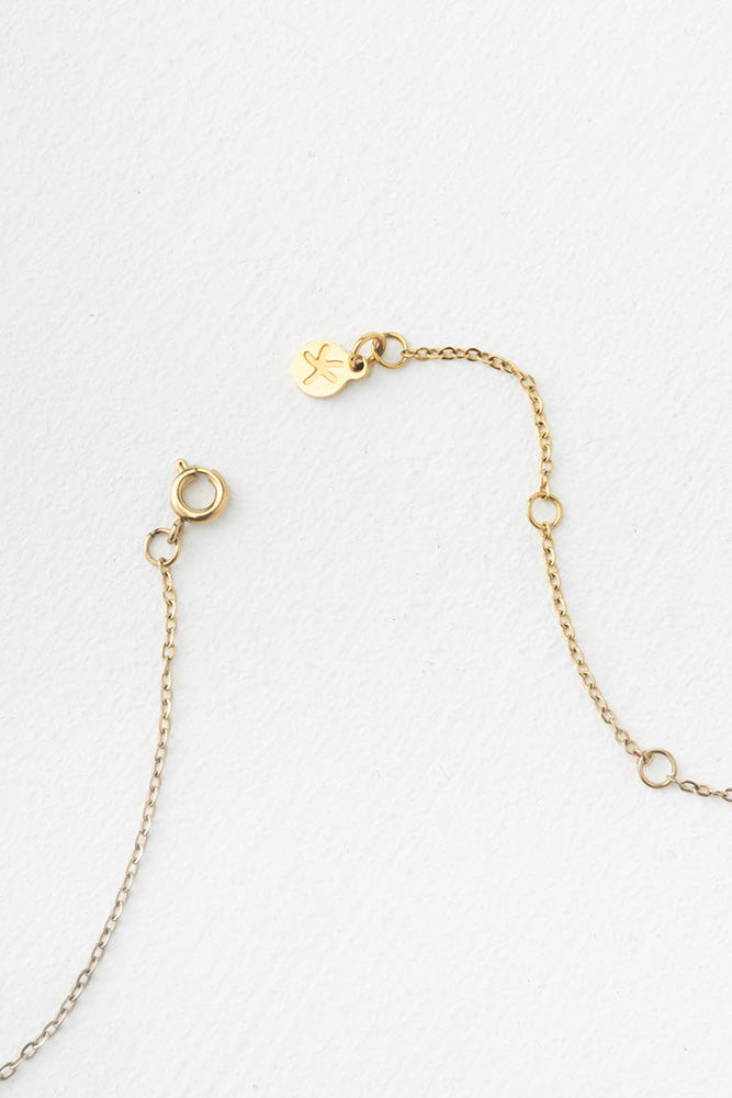 Fair-Trade Golden Sunflower Necklace - Made by Survivors