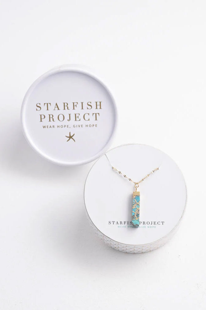 Brayden Turquoise Pendant Necklace