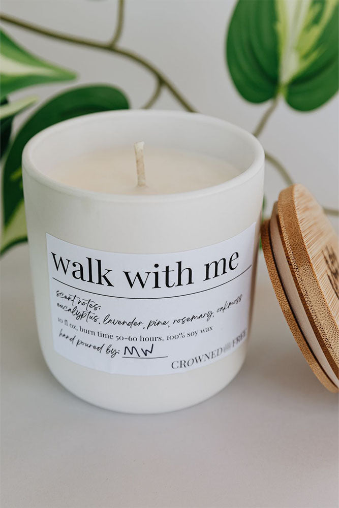 Fair-Trade Eucalyptus Candle - Made By Survivors