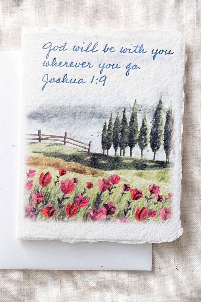 Fair-Trade God Will Be With You Greeting Card
