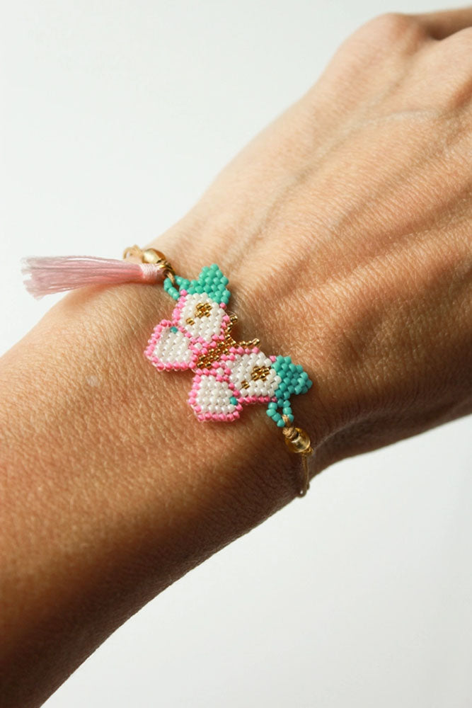 Fair-Trade New Beginning Beaded Bracelet