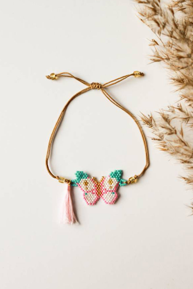 Fair-Trade New Beginning Beaded Bracelet