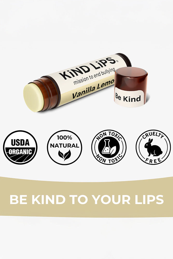 Organic Vanilla Lemon Chapstick