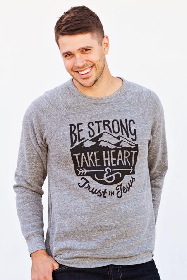 Be Strong Crewneck Sweatshirt
