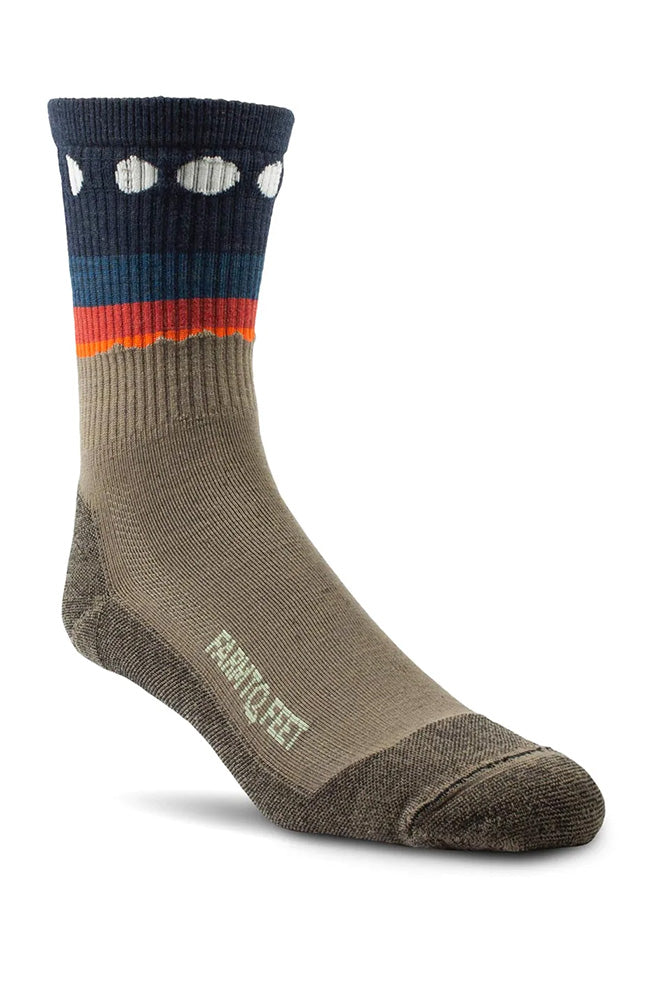 100% USA Made - 3/4 Driftwood Flagstaff Socks
