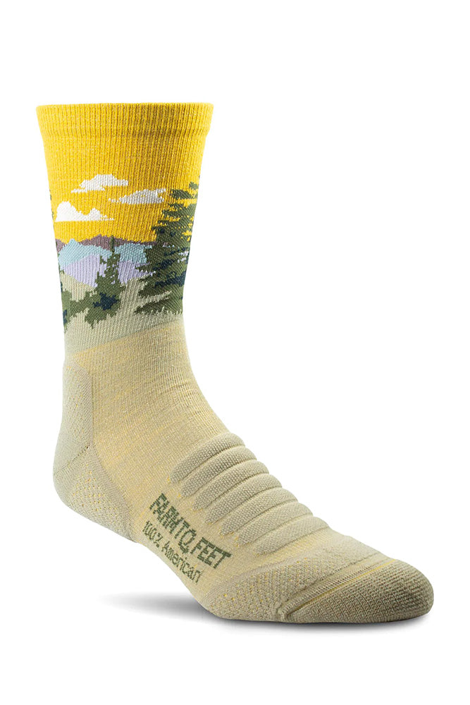100% USA Made - 3/4 Cascade Socks