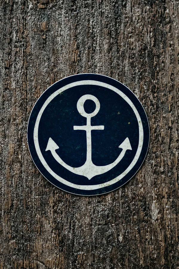 Hope Anchor Sticker