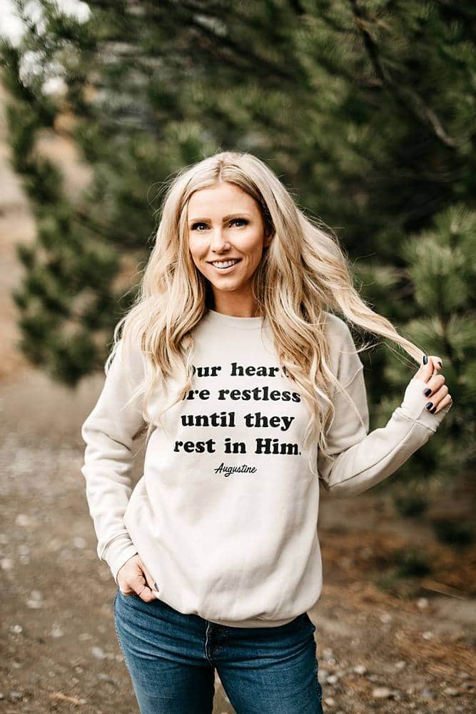 Restless Hearts Crewneck Sweatshirt