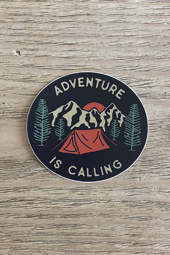 Adventure Is Calling Sticker