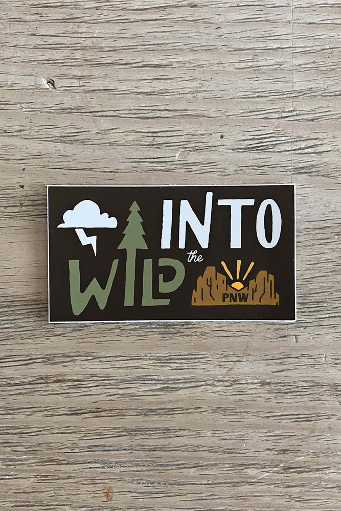 Into The Wild PNW Sticker