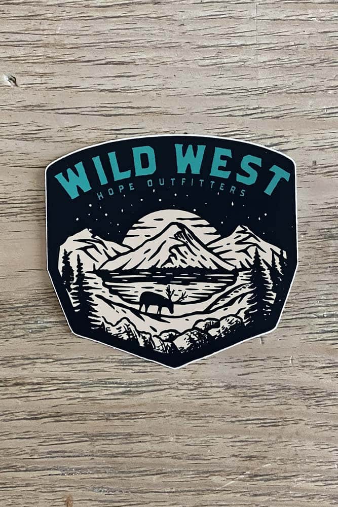 Wild West Sticker