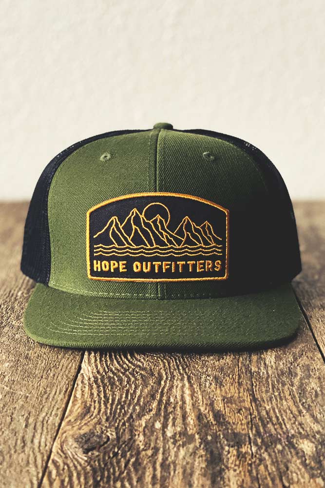 Trucker Hat with Embroidered Patch