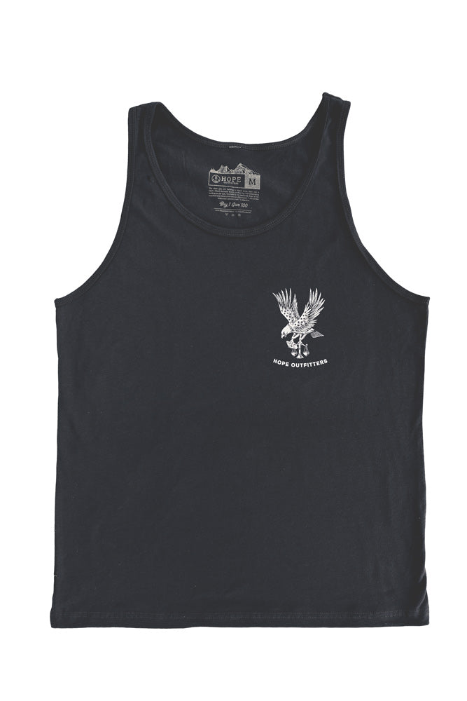 In God We Trust Eagle Tank