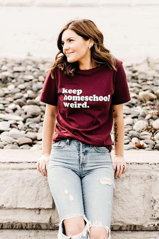 Keep Homeschool Weird Tee