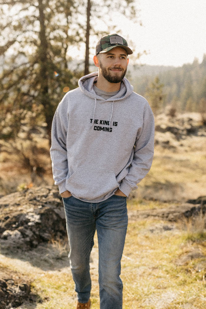 King Is Coming Hoodie Hope Outfitters