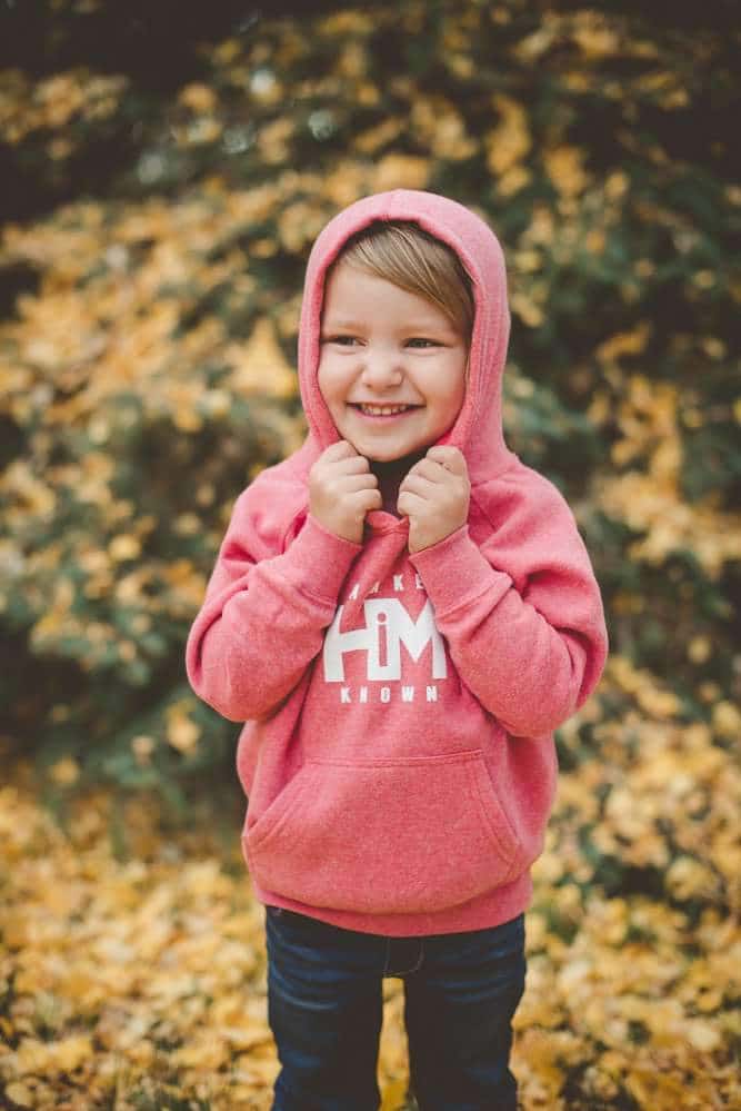 Pomegranate Toddler Make HiM Known Hoodie