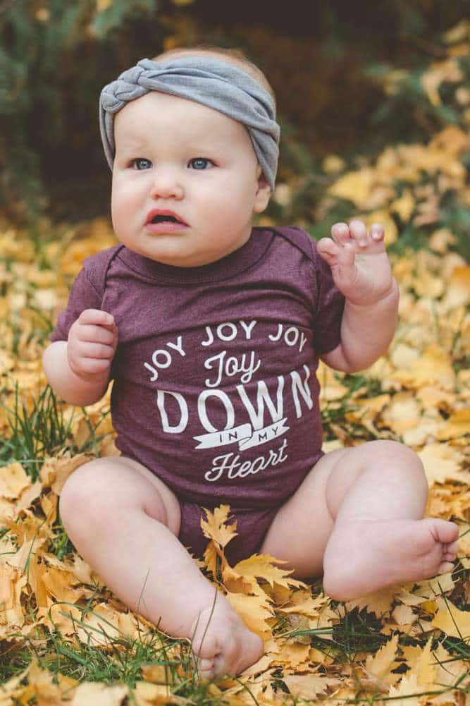 Joy Down In My Heart Onesie