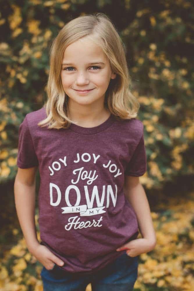 Youth Joy Down In My Heart Tee