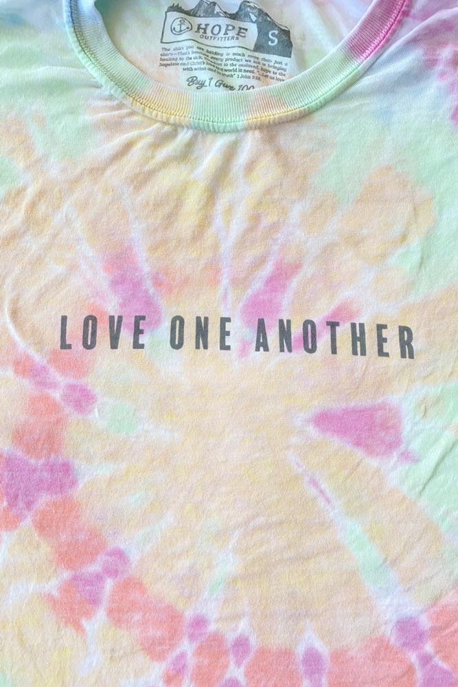 Love One Another Tie Dye Tee