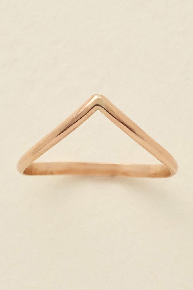 Handmade Peak Ring