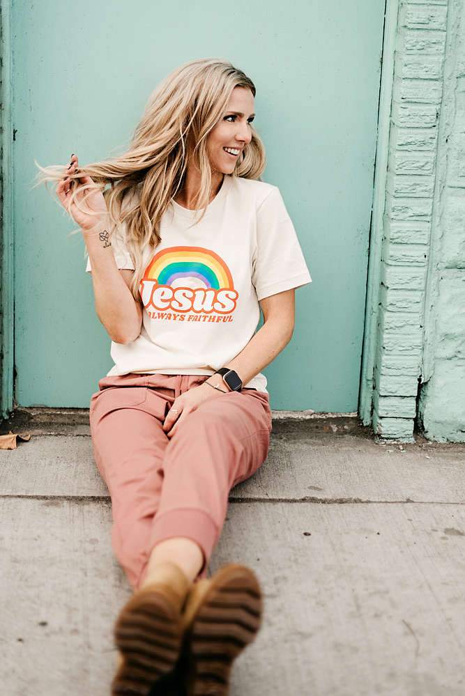 Vintage Rainbow Tee