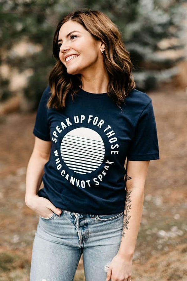 Speak Up Tee - Hope Outfitters