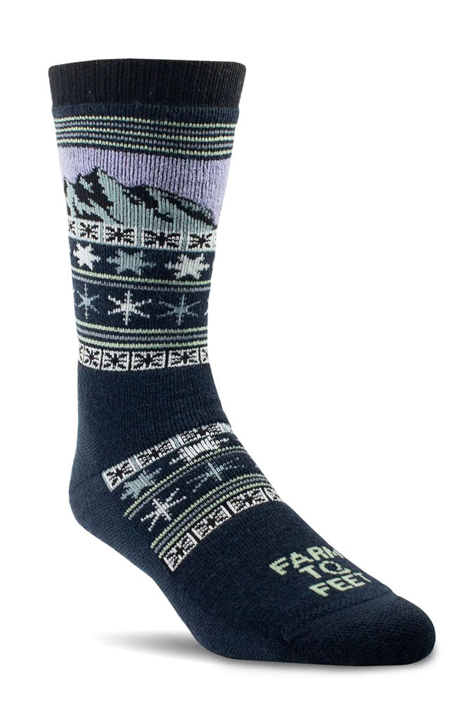 100% USA Made - Total Eclipse Anchorage Socks