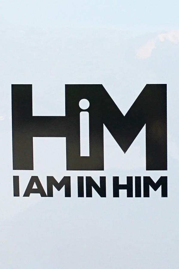 I AM IN HiM Decal