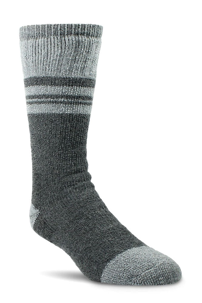 100% USA Made - Yadkin Crew Socks Charcoal