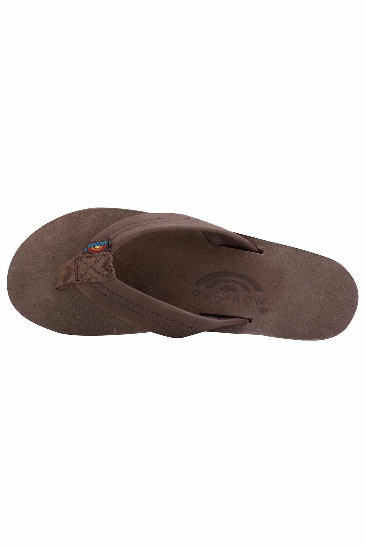 Womens Rainbow Sandals Classic Double Mocha