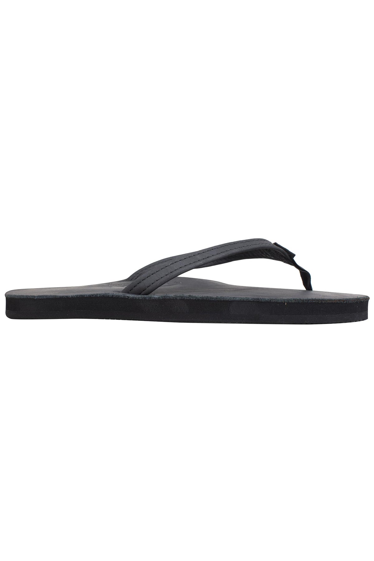 Womens Rainbow Sandals Classic Single Black